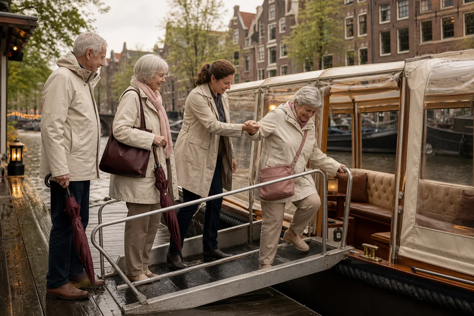 Amsterdam private guide for seniors