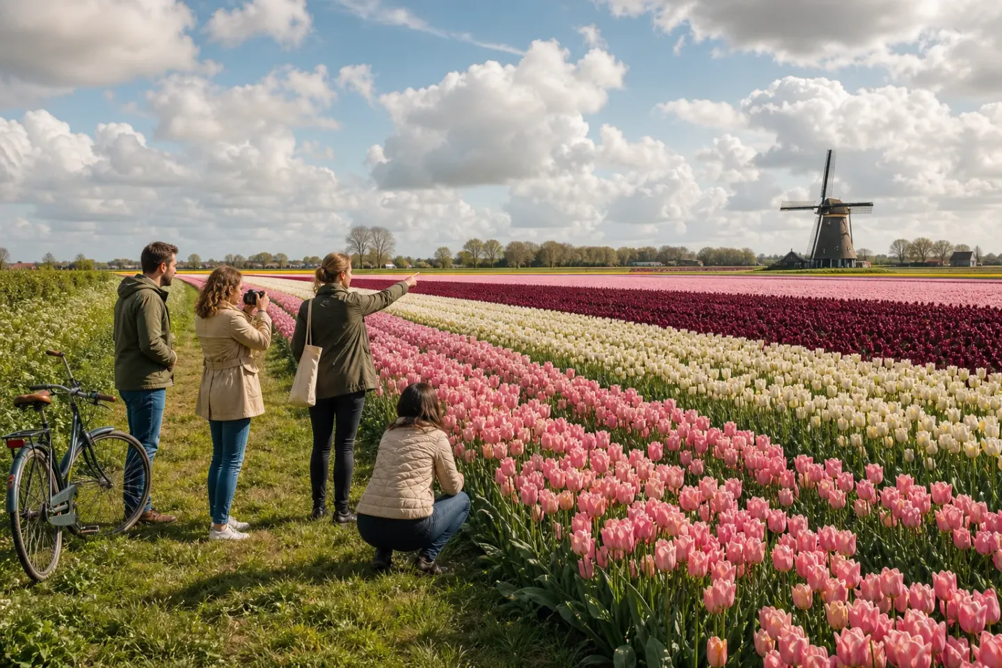 Keukenhof vs tulip fields