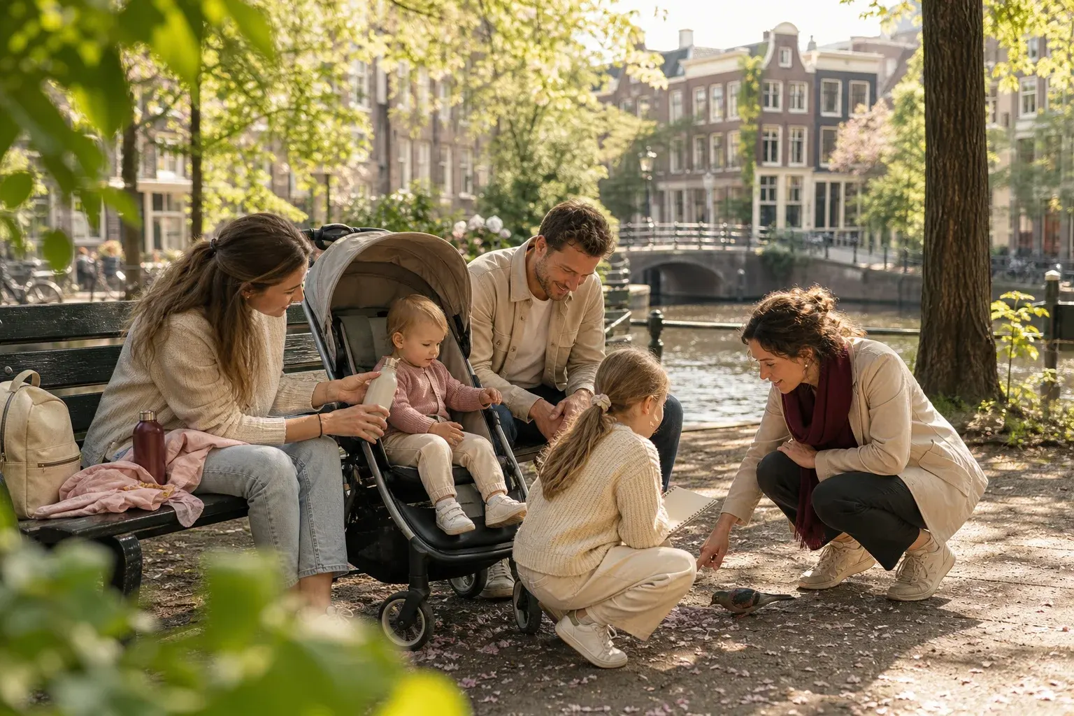 private Amsterdam tour for families